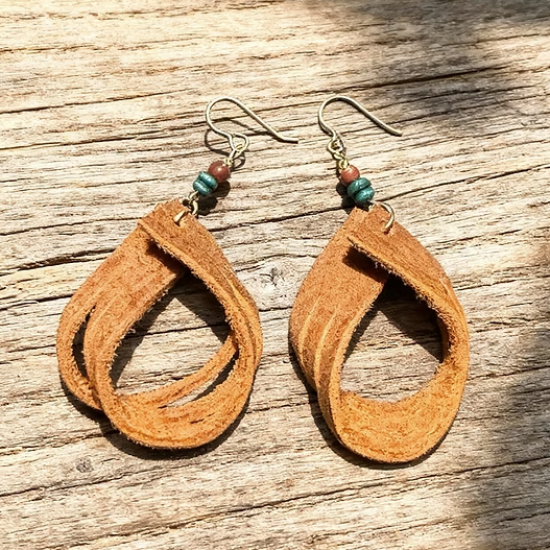 Creative Leather Earring Making Creek House Farm